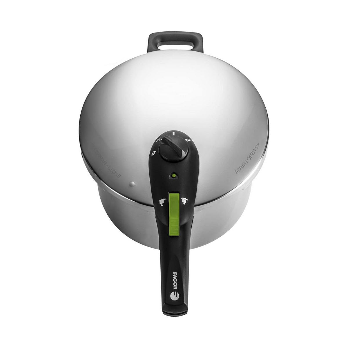 Rapid Xpress - Olla a presión de 4 litros, inducción, súper rápida, acero inoxidable 18/10, todo tipo de cocinas, parte inferior termodifusora, 2 niveles de presión, 5 sistemas de seguridad 4