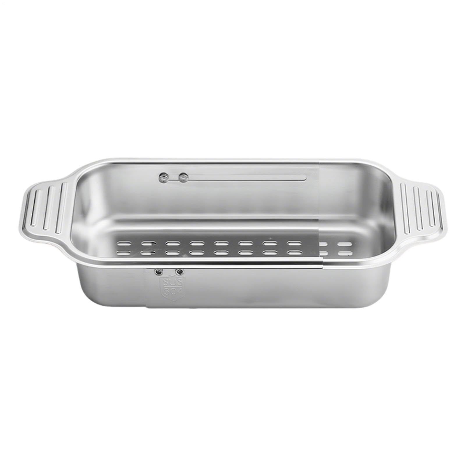 Escurridor Expandible Sobre El Fregadero Colador Telescópico Filtrante | Colador Antiatasco para Fregadero para Verduras, Frutas, Pasta, Utensilios, Menaje, Cocina, Hogar, Apartamento, Restaurante