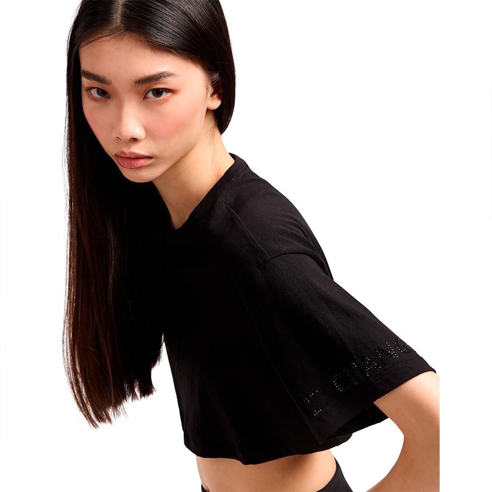 Armani Exchange Flowy Mini Skirt with Ruffles Falda para Mujer