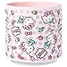 Silver Buffalo Hello Kitty Polka Dot Food Scribble Single Stackable Ceramic Mug, 13 Ounces