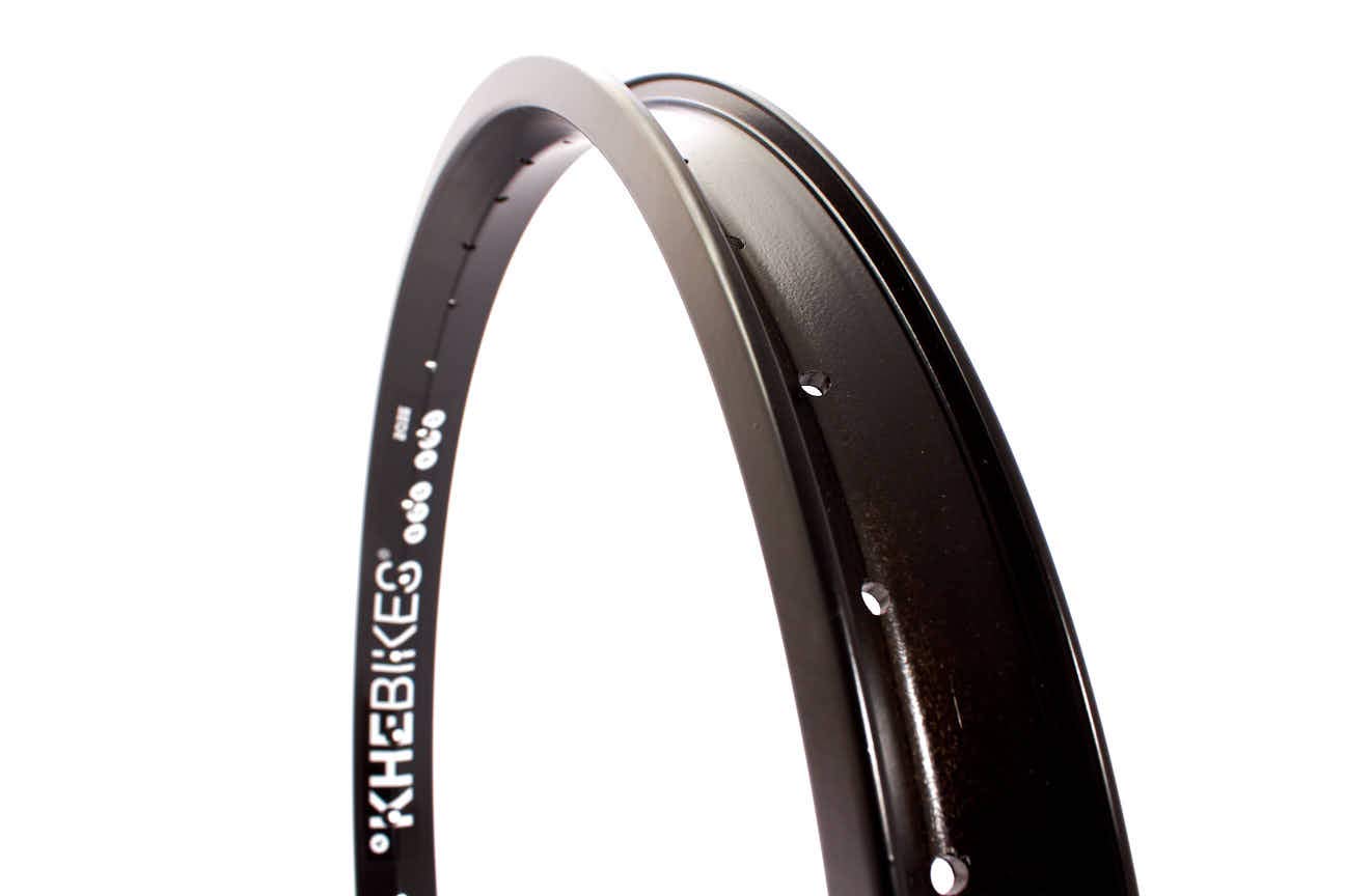 KHE BMX Felge BIG400 20 Zoll Aluminium nur 412g 36 Loch 35mm breit schwarz