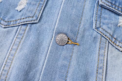 Image of Cromoncent Toddler Denim Jacket for Boys Girls