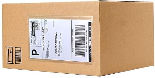 6x9 packing list envelopes with clear adhesive pouches