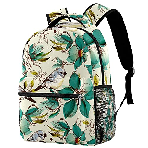 Sac à dos ordinateur portable dauphin océan grande capacité mixte
