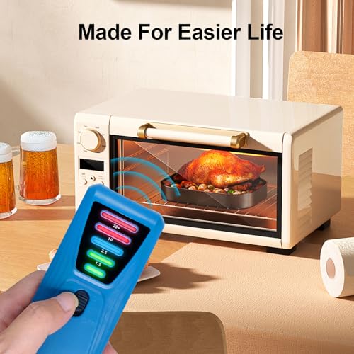 Medidor EMF con pantalla de 5 LED, detector magnético multifunción miniatura 4