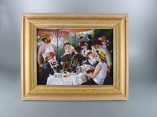 Amazon.co.jp: BiblioArt Series P.A.ルノワール 「舟遊びをする人々の