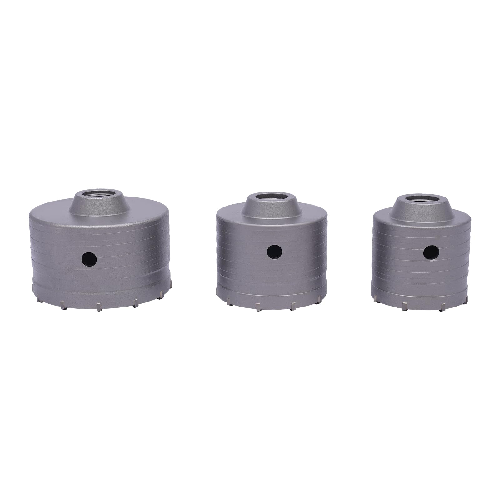Set di 9 punte per trapano a tazza, 30 – 100 mm, per calcestruzzo, muratura, pietra naturale, corona per lattine, punte per trapano per cemento e pietra, punte per trapano con attacco SDS-Plus/Max