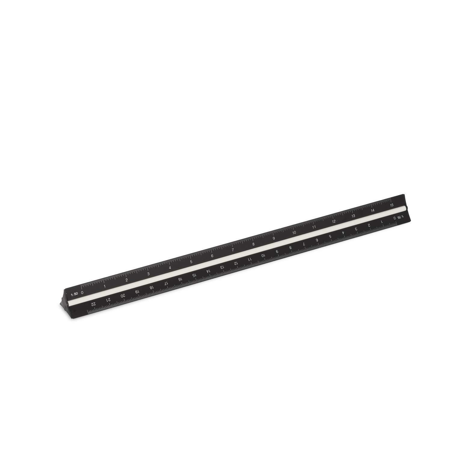 Driehoekige Schaalliniaal Schaal Liniaal 1:100 Set Van 2 Linialen, Driekantige Liniaal, 30 Cm Lengte, Aluminium Lasergeëtste Liniaal Nauwkeurig Liniaal Voor Architecten