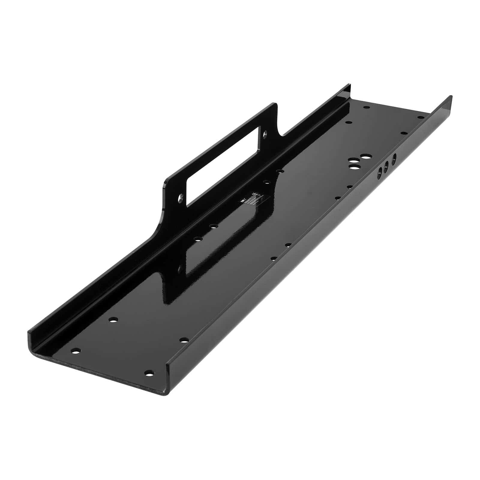 MSW Mounting Piastra di Montaggio per Verricello Argano PROMOUNT 9500/13500 (Trazione 13.500 lbs/6.136 kg, Piastra di acciaio 920 x 182 mm, 254 x 114,3 mm Distanza tra i fori, 5 mm Spessore)