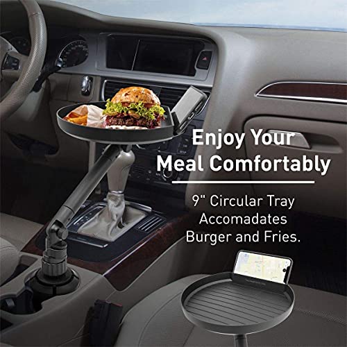 Macally Car Headrest Tablet Mount and a Car Cup Holder Food Tray, The Best Car Accessories!
