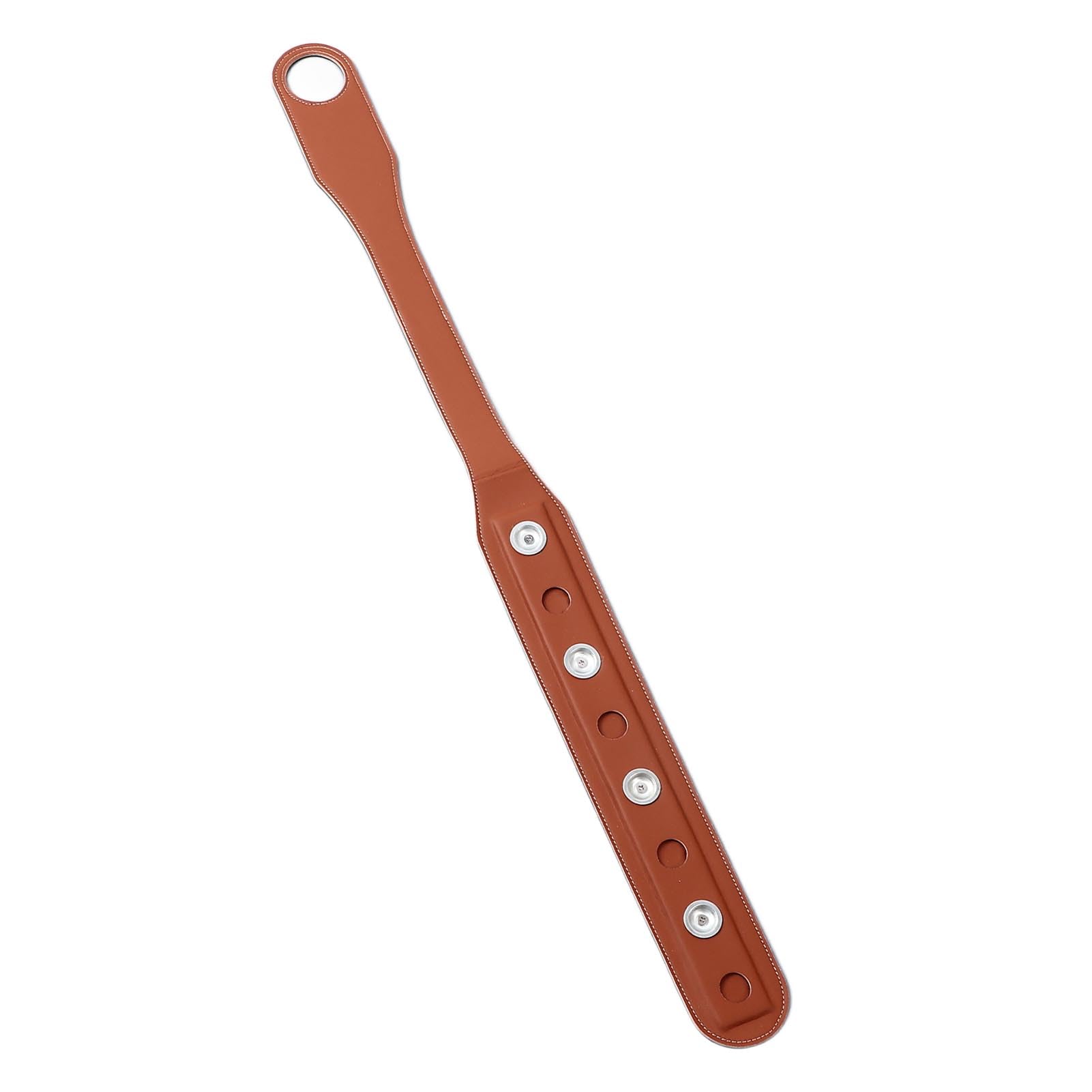 Cello-Endstifthaltergurt, Rutschfester Leder-Gurt für Cello-Stabilisierung, Verbesserte Stabilität und einfache Handhabung, Braun, für Cellisten beim Üben und Aufführen