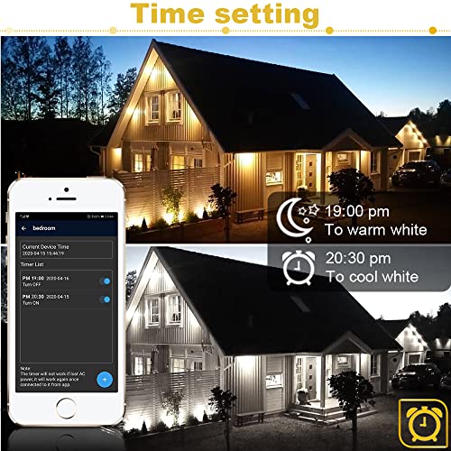 Sumaote Dimmable Led Deck Lights With 2700K~6500K Cct Function, 12V Low Voltage Indoor/Outdoor Step Stair Light, Bluetooth App Control, Ip67 Waterproof For Patio Garden Yard, 10-Pack #TOP3