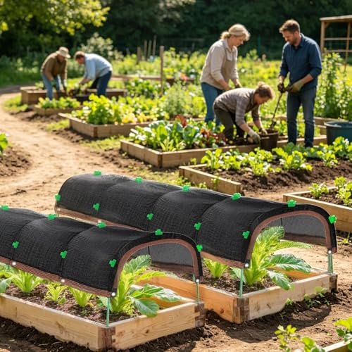 Malla de sombra transpirable para jardin e invernadero multiusos 3
