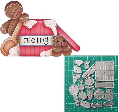 Miniatura 2 de Jenncraft - Molde para cortar troqueles para álbumes de recortes, recortes de metal