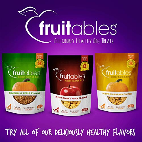 Fruitables Crunchy Baked Dog Treats | Pumpkin & Blueberry | 7 Ounces, Model Number: 2157 - Image 7