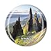 The Old Man of Storr Isle of Skye Scotland - Magnete da frigorifero con cristalli magnetici da collezione di souvenir turistici