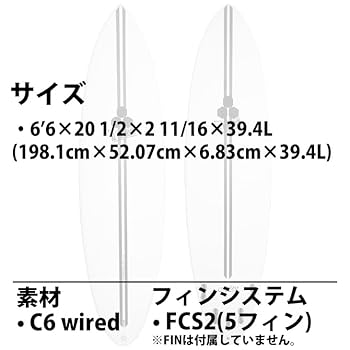 サンダーボルトチャンネルアイランド M23 C6 wired FCS2 7.6 CHANNEL ISLANDS SURFBOARDS 25 サンダーボルト チャンネル