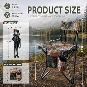 Hunting-Chair-Folding-Tripod-Stool-Hunting-Seat-with-Storage-Bag