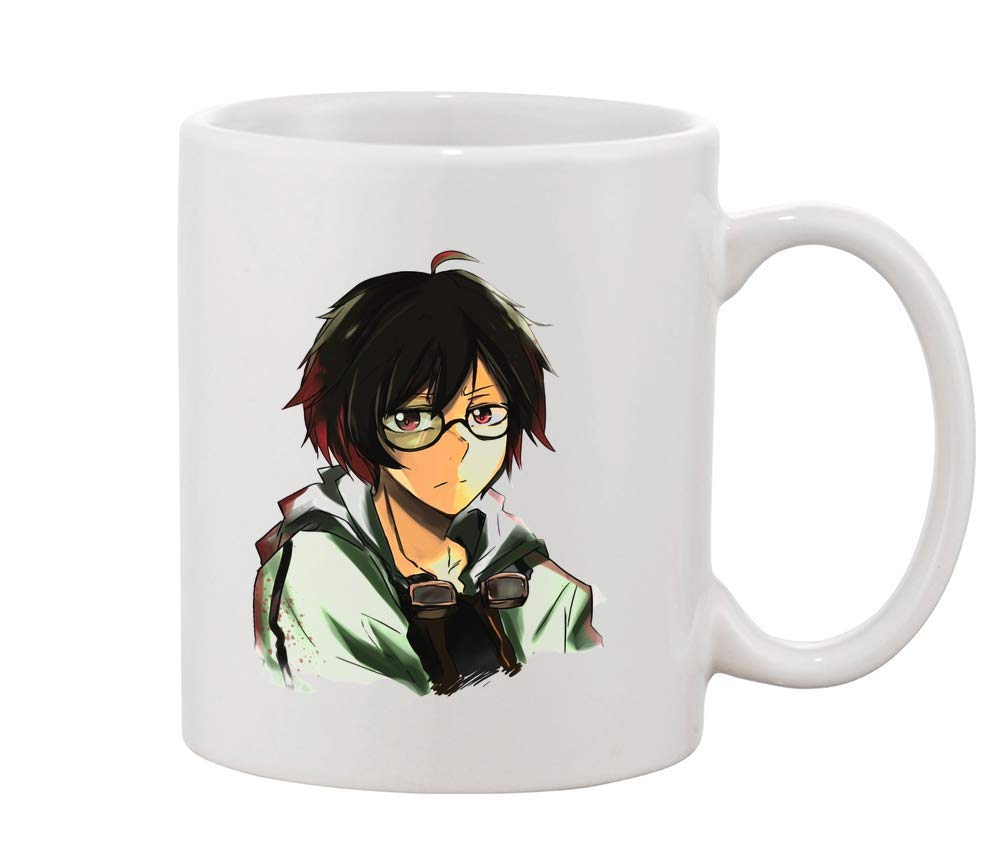 Ikoma Portrait White Ceramic Coffee and Tea Mug