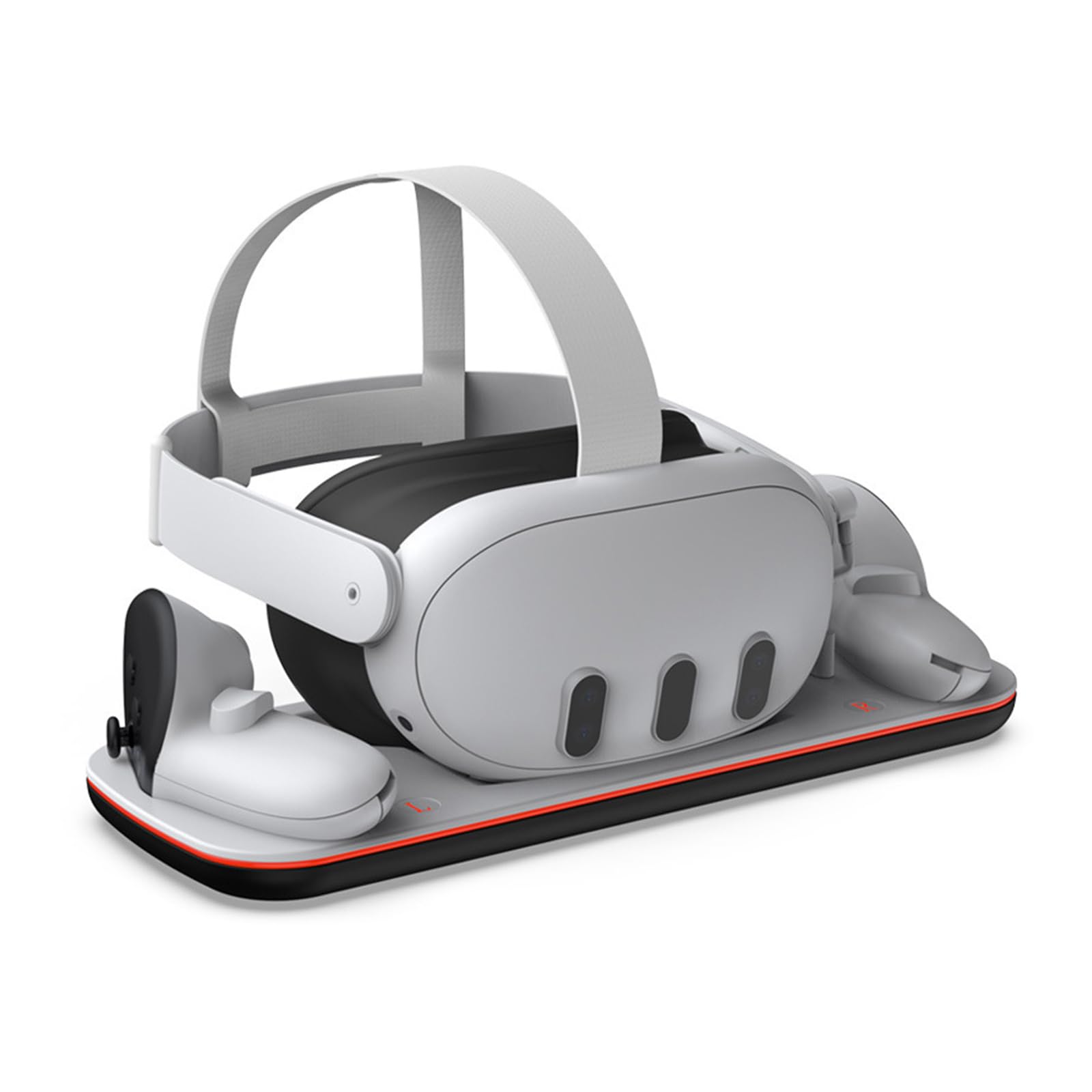 Base di ricarica per cuffie 3S e controller touch con indicatori LED Supporto di ricarica