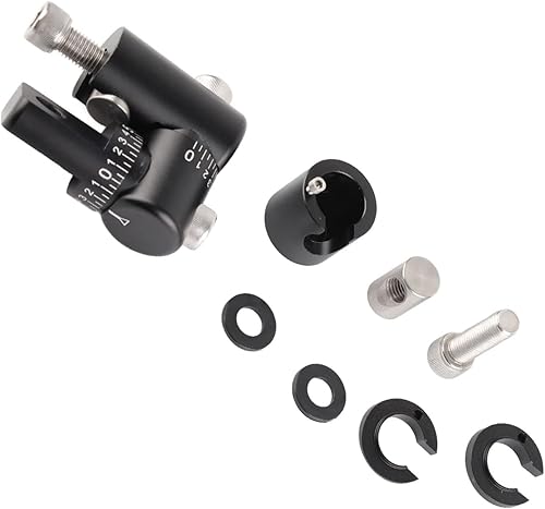 Miniatura 7 de Keenso Barra de liberación rápida ajustable con tiro con arco, estabilizador de barra de equilibrio de arco de un solo lado en V