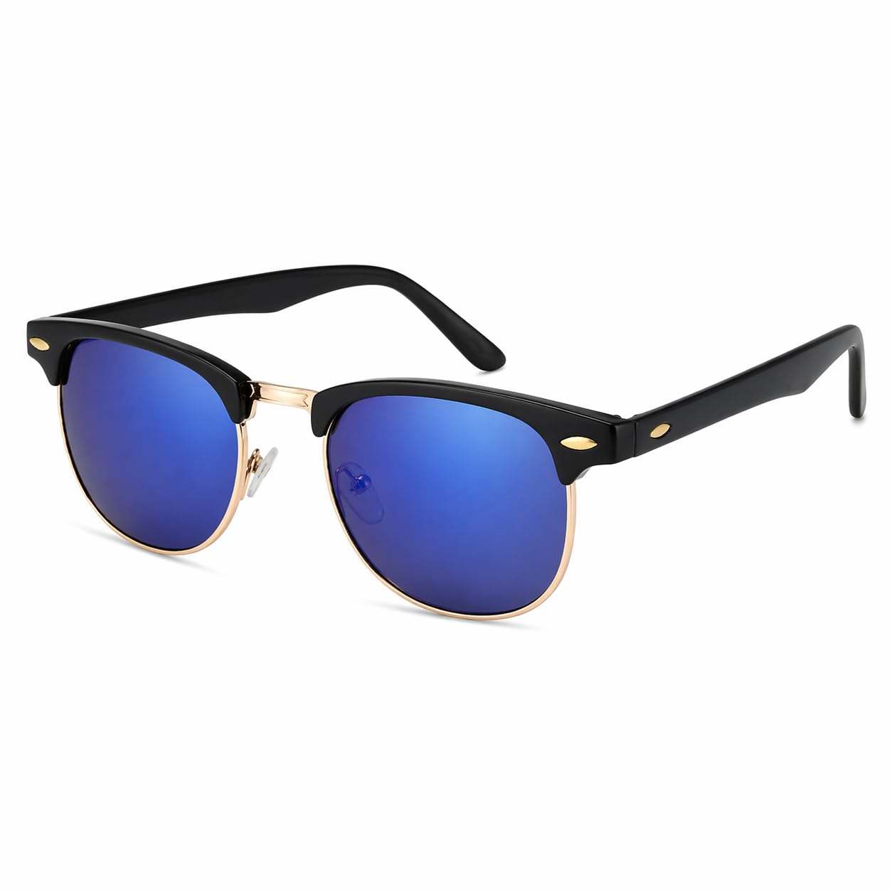 ASVP Shop Designer Sunglasses Men Women Horn Rimmed Classic Retro Vintage Style Sunglasses Full UV400 Protection