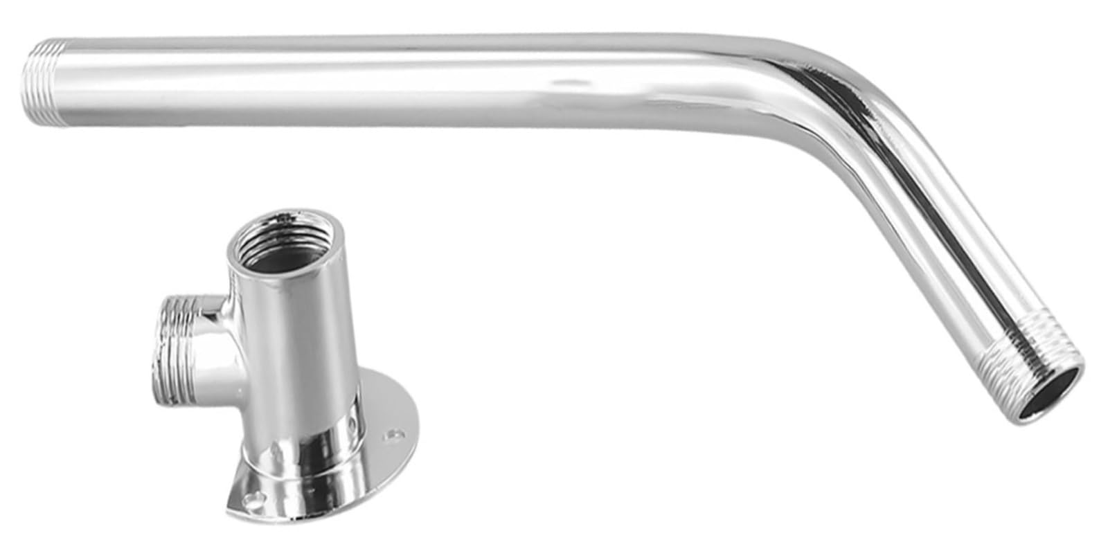Alomejor Rallonge de pommeau de douche Bras de douche à effet pluie