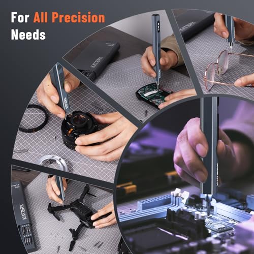 KATERK Electric Screwdriver, 500mAh Mini Electric Screwdriver - image 7
