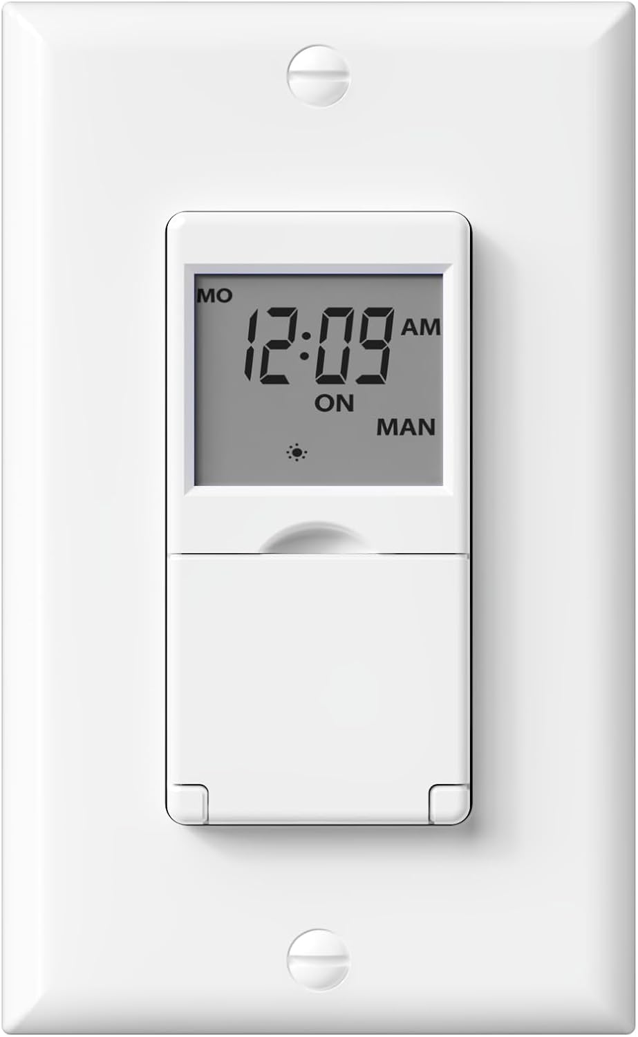 BN-LINK 7 Day Programmable in-Wall Digital Timer Switch for 