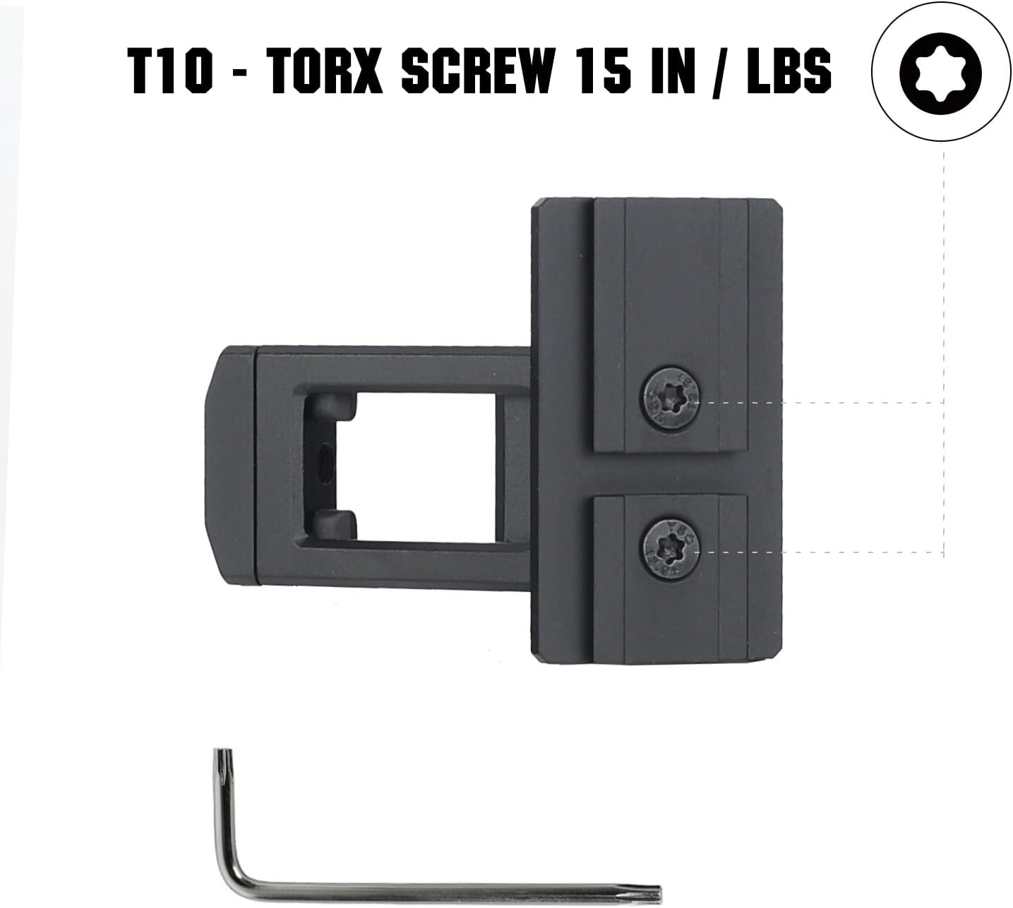 ohhunt Red Dot Mount Adapter Plate Compatible with Aimpoint Acro Red Dot Sight | ohhunt FB O4