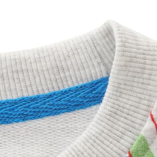 Mud Kingdom Boys Girls Sweatshirts Crewneck Kids Pullover Tops Cartoon3