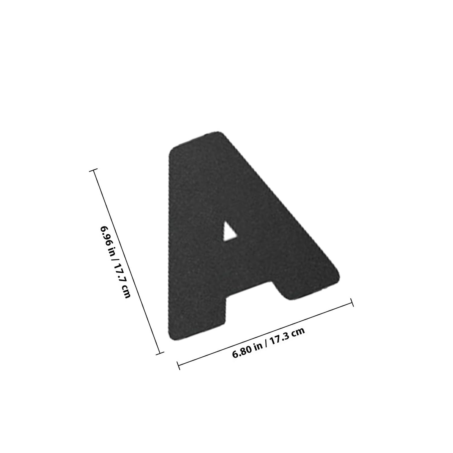 150pcs Black Glittery Bulletin Board Cutout Letters Paper Alphabet