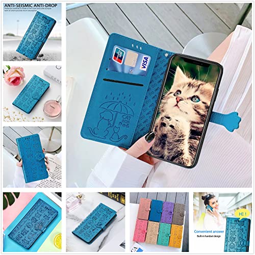 HUANGTAOLI Capa para Samsung Galaxy S23 Ultra, fecho magnético com suporte para cartões de crédito,