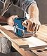 Bosch Professional Bandschleifer GBS 75 AE (750 Watt, inkl. Gewebeschleifband, Staubsack, Grafitplatte)