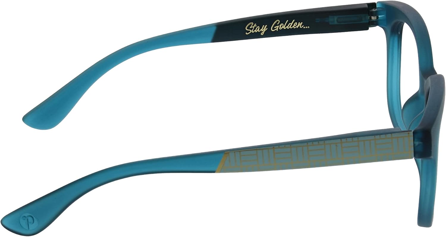 Peepers by PeeperSpecs Women's Brocade Square Blue Light Blocking Reading Glasses - Image 3