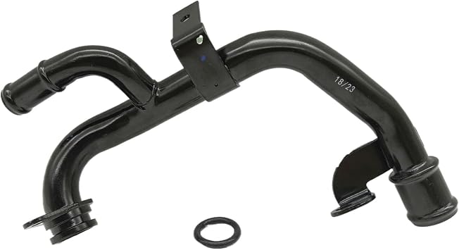 Engine Coolant Pipe with O-ring Fit for Volkswagen Tiguan Jetta Cooling Water Hose # 06J121065F