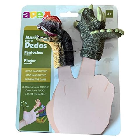 Dinosaur Finger Puppet 2 Pack Cover