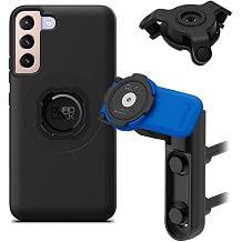 QUADLOCK Brake/Clutch Motorcycle Phone Mount with Vibration Dampener and MAG Phone Case for Galaxy S22+