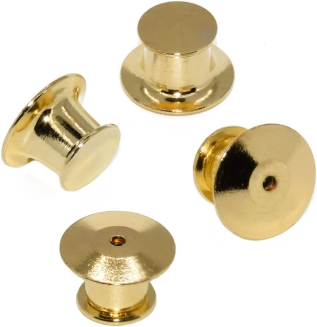 Amazon | バッジ裏金具、タイタック、ピンバッジのキャッチ留め具