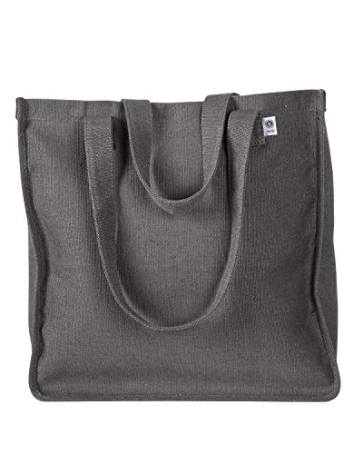 econscious 6.8 oz. Hemp Market Tote OS CHARCOAL