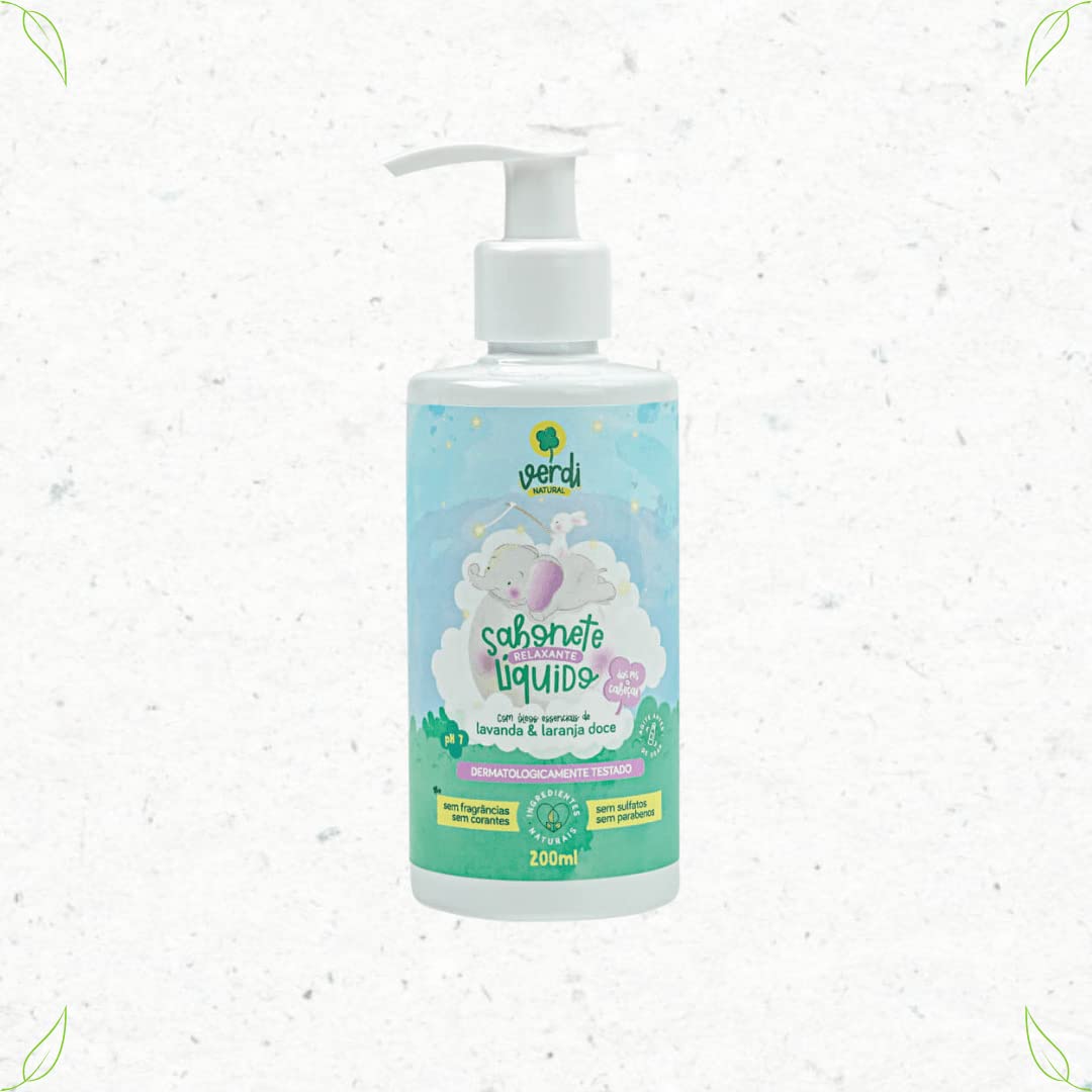 Sabonete Líquido Infantil Vegano Ingredientes Naturais Óleos Essenciais Verdi Natural em promoção! Veja a oferta e mais achadinhos de Natural, Vegano & Clean Beauty 3 Hoje é o melhor dia para comprar Sabonete Líquido Infantil Vegano Ingredientes Naturais Óleos Essenciais Verdi Natural com aquele preço maroto! Promoção! Aproveite a oferta! 3