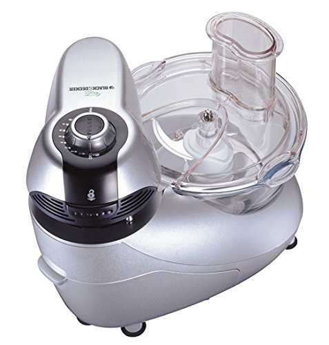 Black & Decker FX1200 Food Processor with main unit, processing bowl, and blender jar