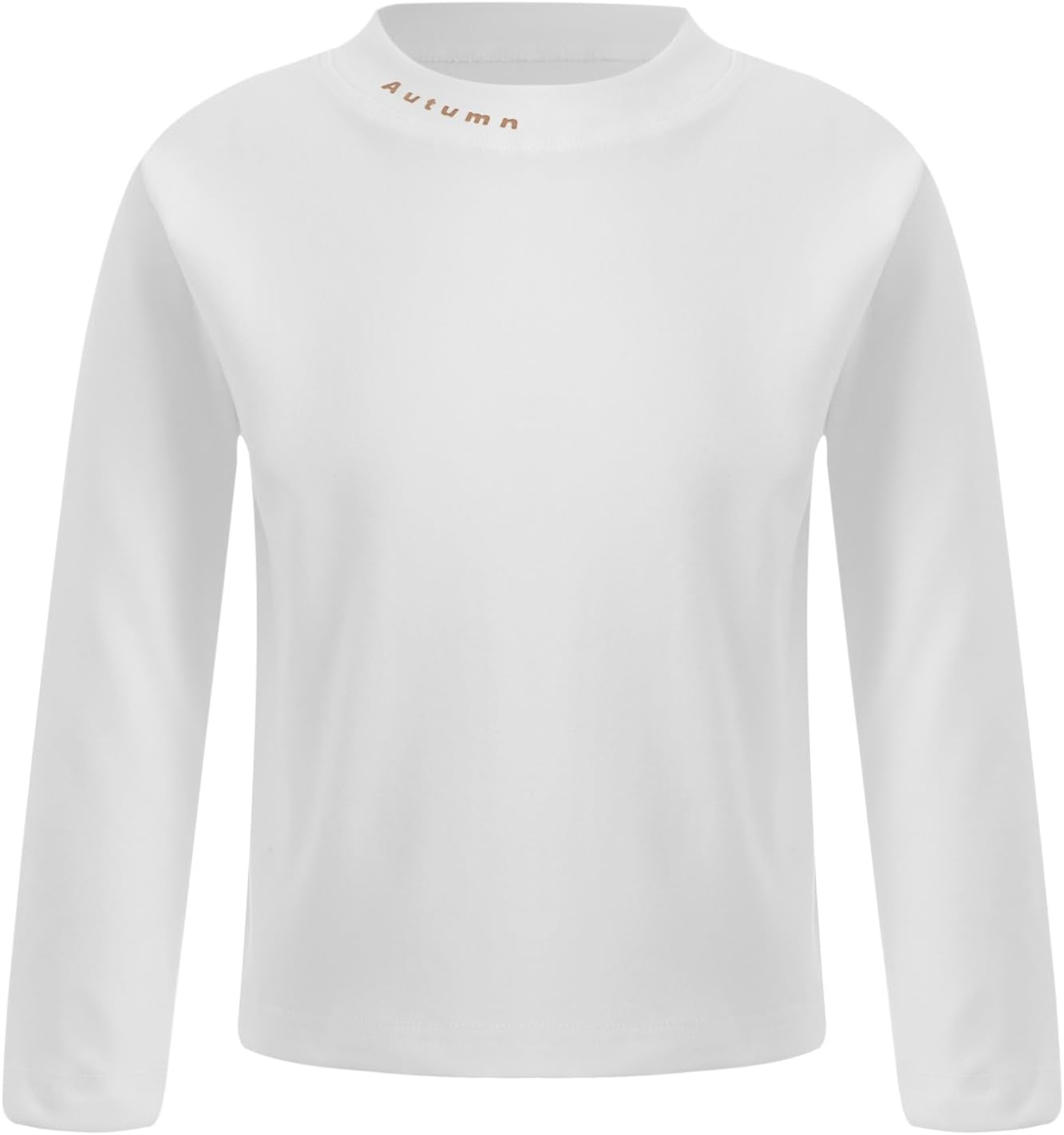 YiZYiF Kids Long Sleeve Thermal Tops Underwear Long Sleeve Mock Neck Base Layer Undershirts Winter Warm Clothes
