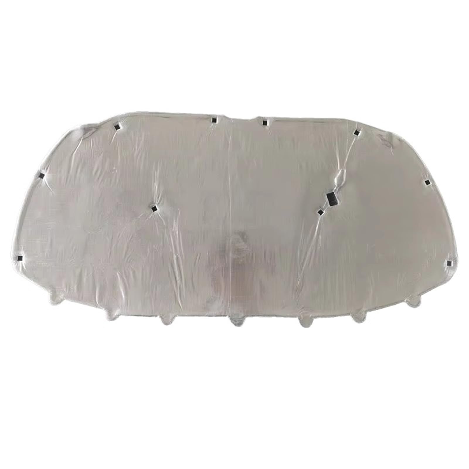Cotton Soundproof Cover for VW for Polo Mk5 6R 6C 2009-2016 Front Hood Engine Heat Sound Insulation Cotton Engine Hood Insulation Pad(Full Aluminum Foil)