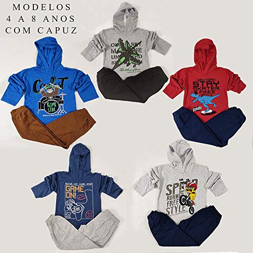 KIT com 5 Conjuntos de Inverno Menino (1)