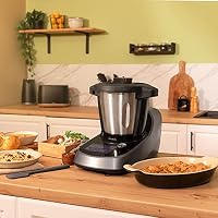 Cecotec Multifunktionsküchenroboter Mambo Touch, 1600 W, 37 Funktionen, 5-Zoll-TFT-Touchscreen mit integriertem Rezeptbuch, 3,3 Liter Fassungsvermögen, App, Waage und Edelstahlkrug – Ansicht 2