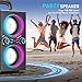 TPyesss Bluetooth Speakers, 80W(Peak) Wireless TWS Portable Bluetooth Speaker, Beat-Driven Lights, 100dB Loud Stereo Speaker with BassUp, Speakers with Subwoofer for Outdoor, Party, Camping