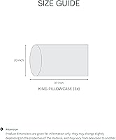 Vista 5 de Lacoste Par de fundas de almohada 100% algodón percal, sólido, gris oscuro, tamaño King