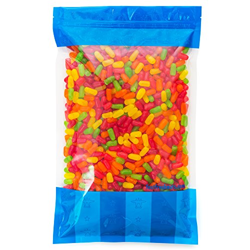 Bulk Mike & Ikes in an 8 lb Resealable Bomber Bag - Fresh, Tasty Treats - Great for Office Candy Bowls - Wholesale - Refill Candy Vending Machines - Holidays - Parties