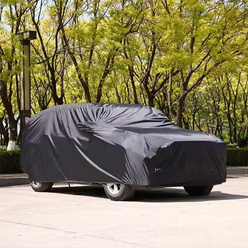 Image of Car Body Cover Compatible with Citroen Ec3 Waterproof Heavy Duty Car Body Cover + Sun Protection + Triple Stitched + Mirror Pocket